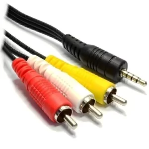 Cable RCA a Jack 3.5mm 1,5 Metros Audio Video AUX