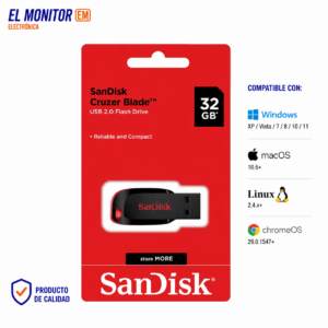 Pendrive SanDisk 32GB Cruzer Blade