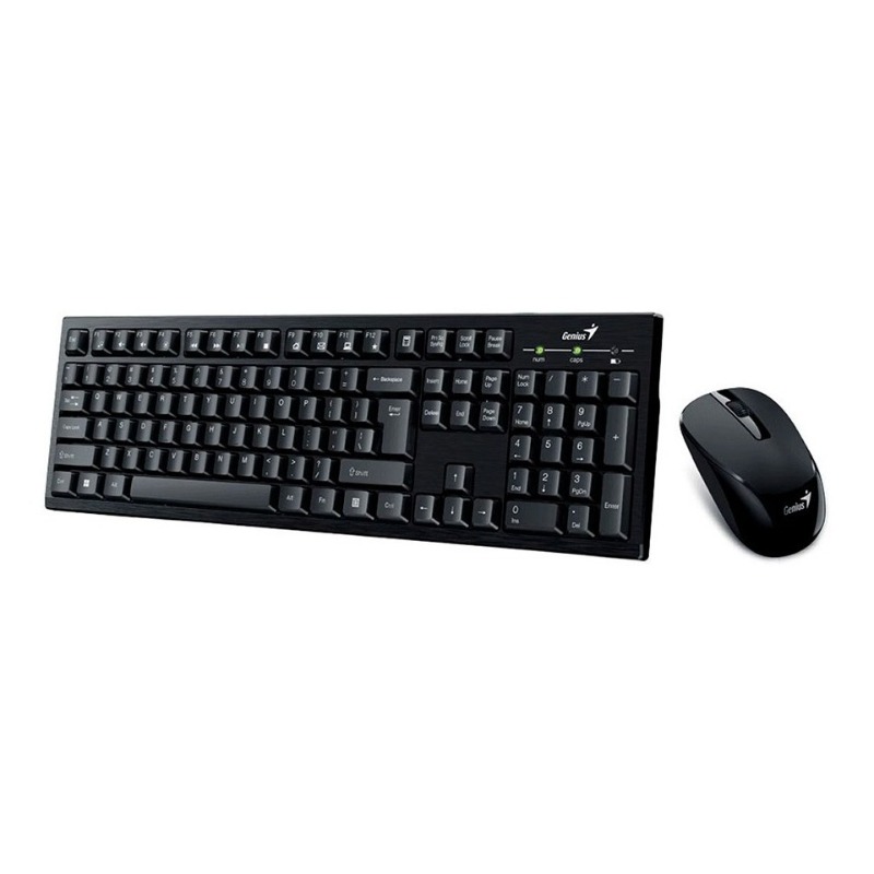 Teclado Inalámbrico con Mouse Combo USB 2.4GHz para PC y Notebook