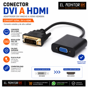 Adaptador DVI a VGA