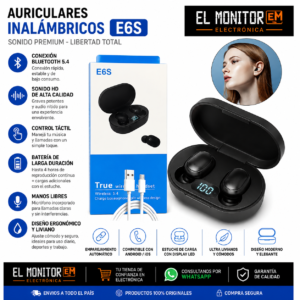 AURICULAR A6S TWS AZUL