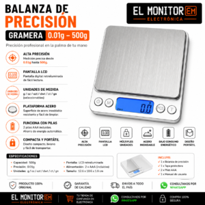 balanza de Precisión gramera
