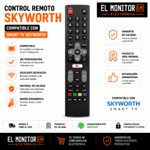 CONTROL REMOTO TV SKYWORTH