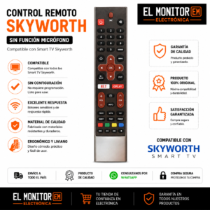 CONTROL REMOTO TV SKYWORTH