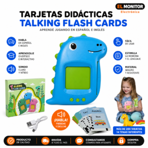 TARJETA DIDACTICA PARLANTE APRENDIZAJE