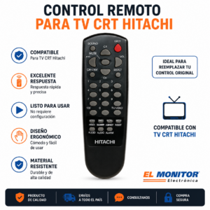 CONTROL REMOTO TV HITACHI