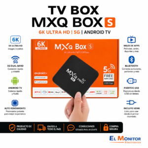 TV BOX MXQ BOXS 5G