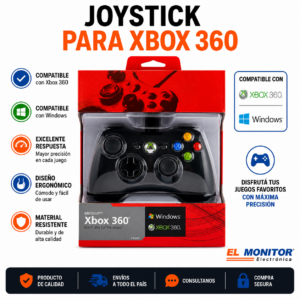 oystick para Xbox 360 Compatible con Windows y Consola