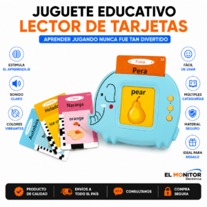 TARJETA DIDACTICA PARLANTE APRENDIZAJE