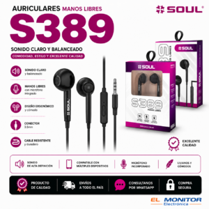 AURICULAR SOUL S389 3.5