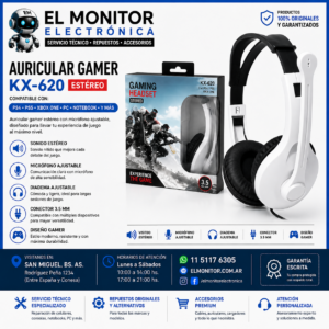 AURICULAR GAMER D8 GAMING HEADSET IG-D8